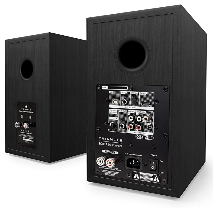 Triangle Borea Connect O2 Black Ash Bluetooth Raf Tipi Hoparlör